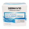 derma v10 anti ageing collagen day & night cream blue 50ml