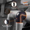 tynor sports knee cap (neo) orange 402 medium